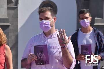 Telde lanza la campaña 'Una lucha a flor de piel' para combatir la violencia machista/Francisco Javier Santana.